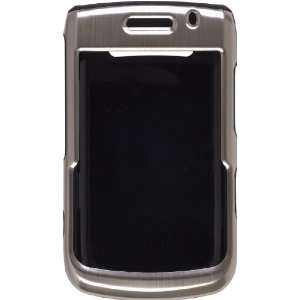   Case for BlackBerry 9700   Chrome/Black Cell Phones & Accessories