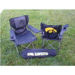 Iowa Hawkeyes NCAA Ultimate Junior Tailgate Chair:  Sports 