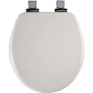  Church 8170NISL 346 Molded Round Toilet Seat with Cover 