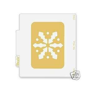   Snowflake #1 Embossing Folder Brass Stencil Arts, Crafts & Sewing