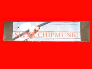 NEW Carl Goldberg Super Chipmunk Kit 52 Sports Scale Model Plane 
