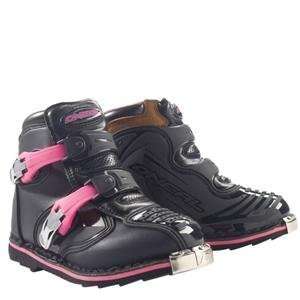    ONeal Racing Womens Shorty Boots   5/Black/Pink Automotive