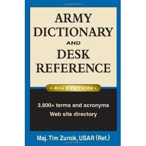 Army Dictionary and Desk Reference (Army Dictionary & Desk Reference 