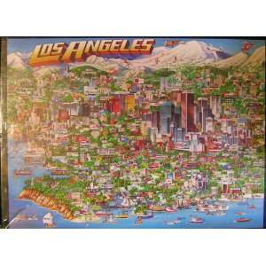  City of Los Angeles Jigsaw Puzzle Toys & Games