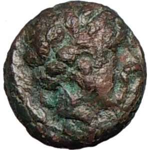 GREEK City 300BC Authentic Rare Original Ancient Greek Coin Apollo 