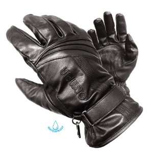   180 Monsoon Black X Large Classic Motorcycle Gloves: Automotive