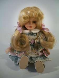 Christina Doll Collection 2000 Porcelain Doll Sitter  