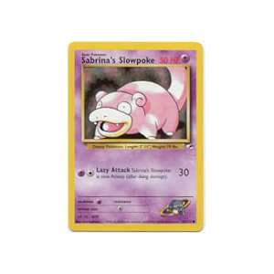   Gym Heroes Unlimited Common Sabrinas Slowpoke 95/132 Toys & Games