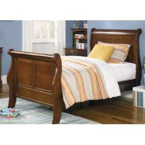 Heritage Court Youth Full Sleigh Bed: Home & Kitchen