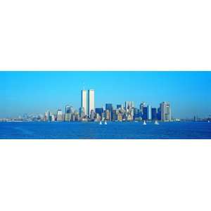 Panoramic Wall Decals   New York City Skyline 2 (4 foot wide Removable 