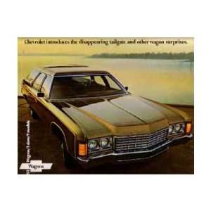    1971 CHEVORLET STATION WAGON Sales Brochure Book Automotive