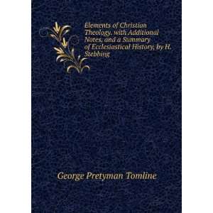   History, by H. Stebbing George Pretyman Tomline  Books