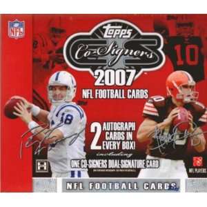  2007 Topps NFL Cosigners (12 Packs)