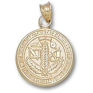  North Dakota State University Seal Pendant (Gold Plated 
