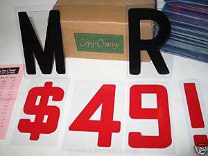 inch Block Sign Letters 4 Marquee Readerboards 299 ct  