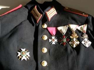 WWII Bulgarian Royal Generals uniform,dagger&5 orders.Bravery Order 