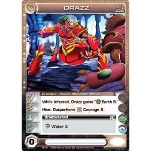   arrillian Invasion Single Card Super Rare #30 Drazz: Toys & Games