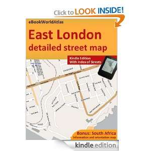 Map of East London (South Africa, SAR) eBookWorldAtlas Team  