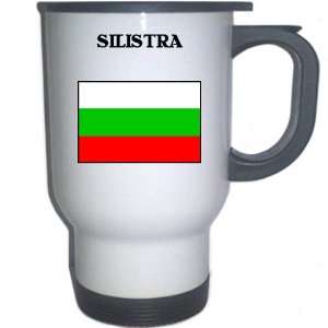  Bulgaria   SILISTRA White Stainless Steel Mug 