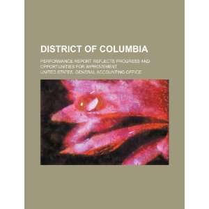  District of Columbia performance report reflects progress 