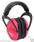  PINK Ultra 26 NRR Shooting Ear Muffs Womens Hearing Protection 26db