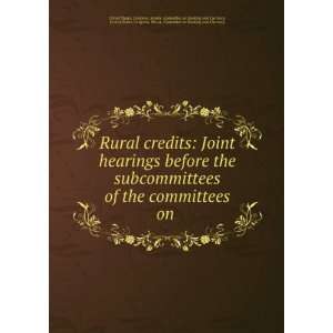   Committee on Banking and Currency United States. Congress. Senate