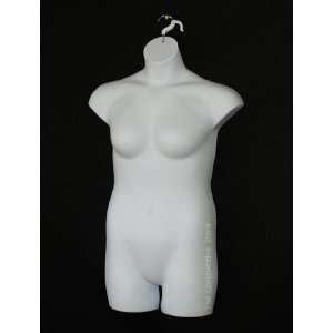    White Female Plus Size Dress Mannequin Form Arts, Crafts & Sewing