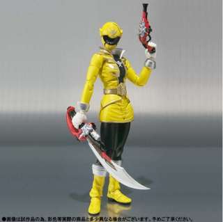 SH Figuarts(SHF) Kaizoku Sentai Gokai Yellow Figure & Darin Tamashii 