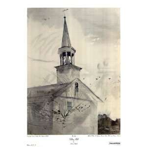  Tolling Bell   Poster by Andrew Wyeth (20.25x28)