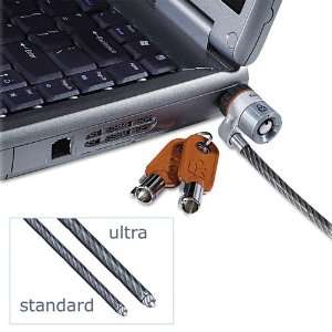   Ultra Laptop Lock 6 Ft Ultra Thick Steel Cable Two Keys Electronics