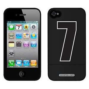  Number 7 on Verizon iPhone 4 Case by Coveroo  Players 