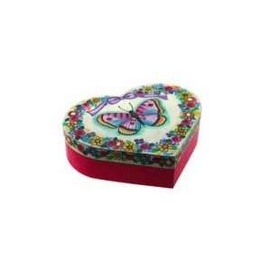 Butterfly Heart Box   Wood and Pattern:  Home & Kitchen