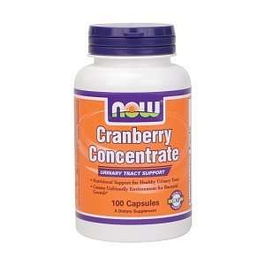  NOW Foods Cranberry Concentrate, Capsules, 100 ea Health 
