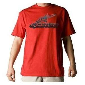   : Alpinestars Youth Checks and Dots T Shirt   Medium/Red: Automotive
