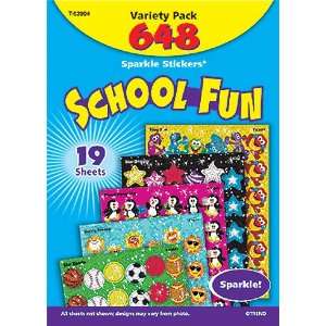  Sparkle Stickers School Fun 