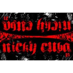    Hater Gothic Red   Nicky Cuba Gun Graffiti