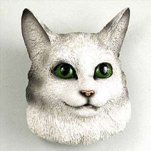  Maine Coon, Silver Tabby Cat Head Magnet (2 in) Pet 