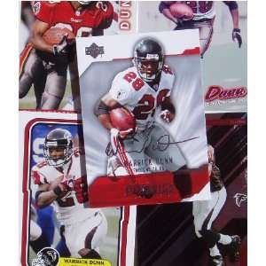  25 Different Warrick Dunn Cards in a Protective Starter 