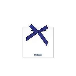  Blue Bow Note Pad Corporate Stationery
