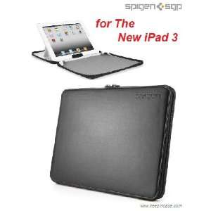  Spigen SGP The New iPad Leather Case Zipack   Synthetic 