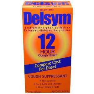  Delsym 12 Hour Cough Relief (5 oz.) Health & Personal 