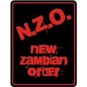 New  New Zambian Order  Zambia Parking Sign Country  