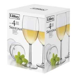  Libbey 16 Oz Sestina White Wine (8768S4A) 4/Set Kitchen 