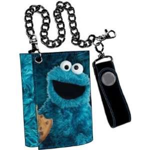  Sesame Street Cookie Monster Tri fold Wallet: Toys & Games