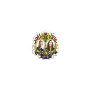 Royal Wedding Fridge Magnet Prince William and Kate Middleton [Kitchen 