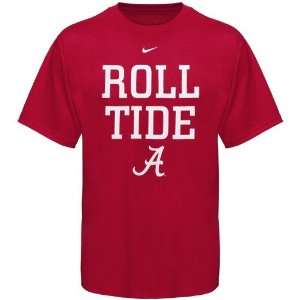   Alabama Crimson Tide Youth Crimson Slogan T shirt