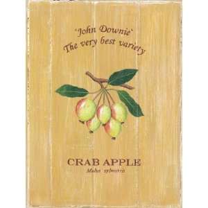  Crab Apple Metal Sign: Home & Kitchen
