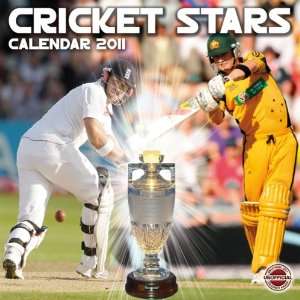  2011 Sport Calendars Cricket Stars   12 Months   30x30cm 