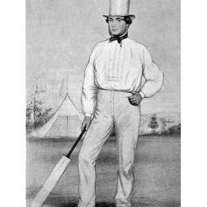  George Parr, English Cricketer, Circa 1845 Stretched 