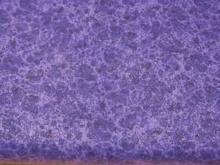 BTY PURPLE MARBLE GLITTER COTTON FABRIC TRADITIONS  